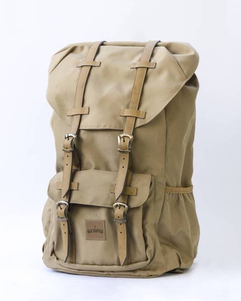 Combo Cruiser Bag Army + Polo Negro - Old Tripper